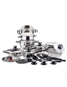 Trem de Cozinha Chef Natura 30p. Aço 18/10